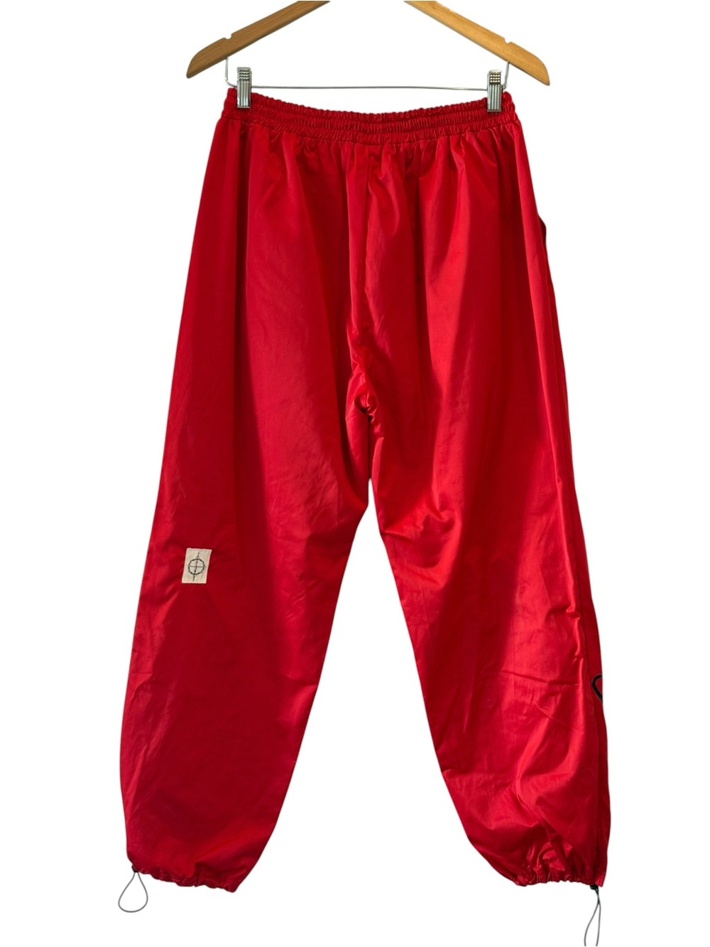NWT✨ SKOOT Degenerate Angel Pants Red Graphic Techwear Joggers Medium - Picture 6 of 11